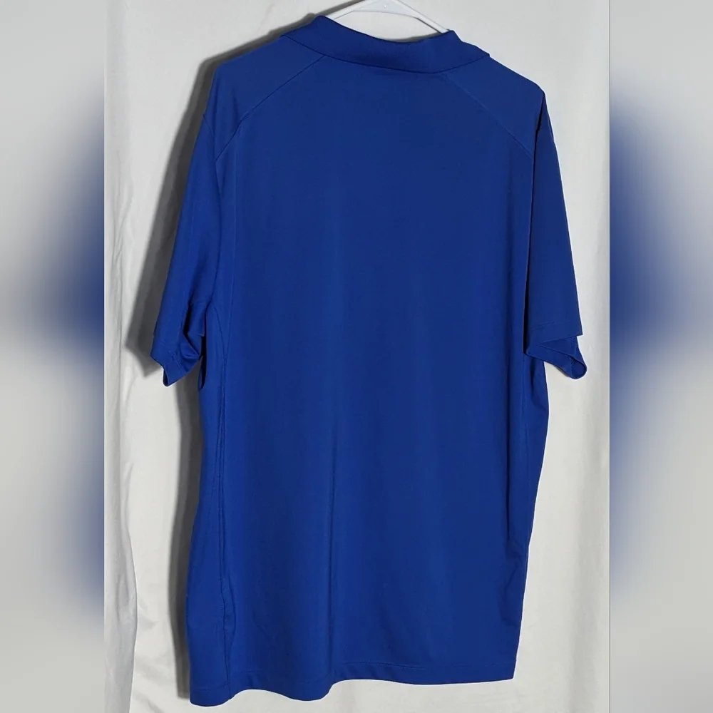 Men's Blue Nike Dry Fit Golf Tour Performance Short Sleeve Polo Shirt | … - Picture 3 of 7